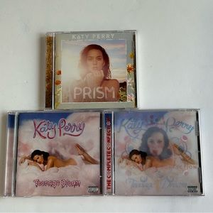 Bundle of 3 Katy Perry CDs